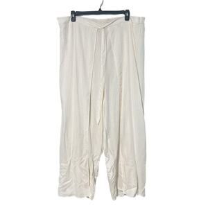Summersalt Womens XXL Eco Voile Wrap Pants Wide Leg Pull On Easy Breezy Beachy